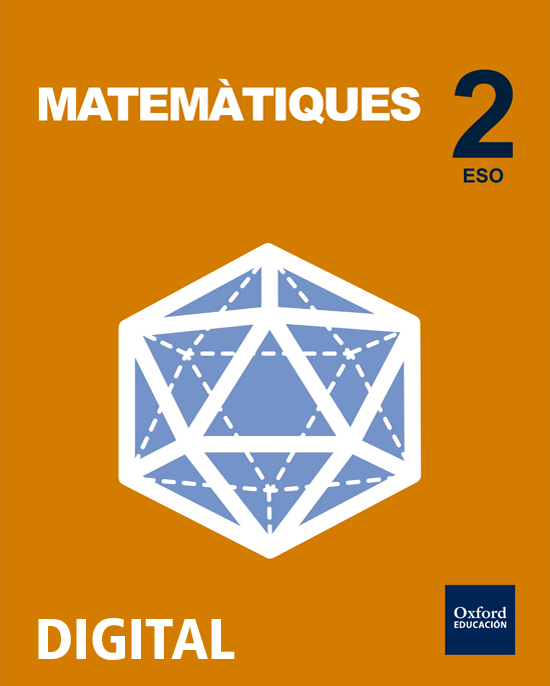 Book cover Matemàtiques 2n ESO DIGITAL