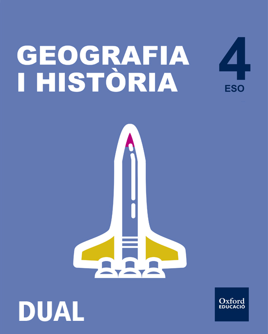 Book cover Geografía i Història 4t ESO DUAL