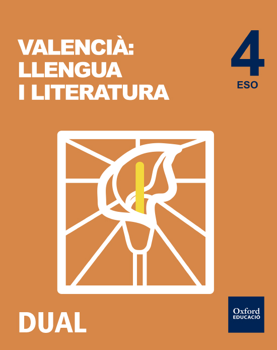 Book cover Valencià: Llengua i Literatura 4t ESO DUAL