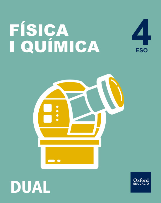 Book cover Fisica i Quimica 4t ESO DUAL