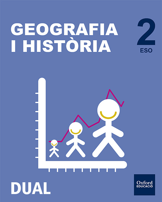 Book cover Geografia i Historia 2n ESO DUAL