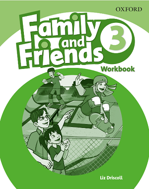 Book cover Family and Friends 3 Workbook