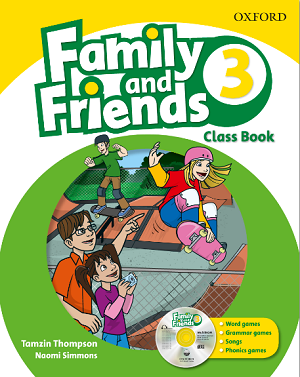 Book cover Family and Friends 3 Class Book