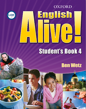 Book cover English Alive! 4 Student's Book