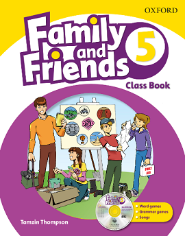 Book cover Family and Friends 5 Class Book