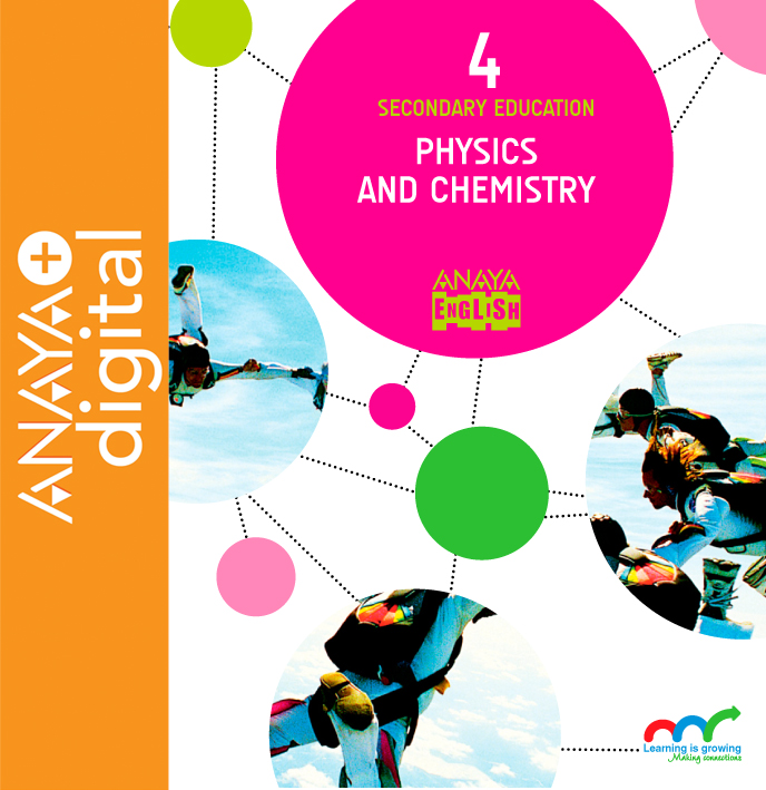 Book cover Physics and Chemistry 4. Secondary. Anaya + digital