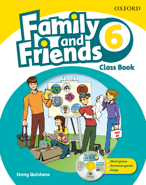 Book cover Family and Friends 6 Class Book