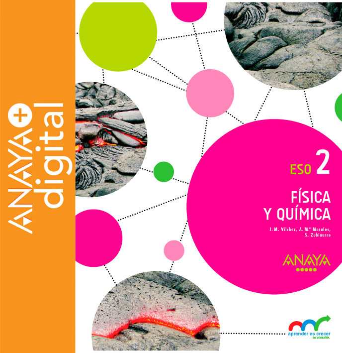 Portada del Libro Física y Química 2. ESO. Anaya + digital