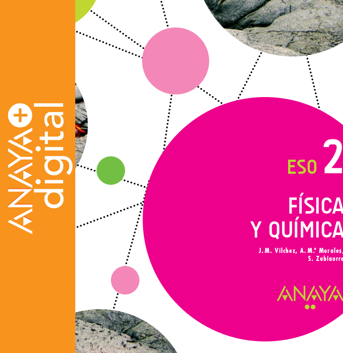 Portada del Libro Física y Química 2. ESO. Anaya + digital