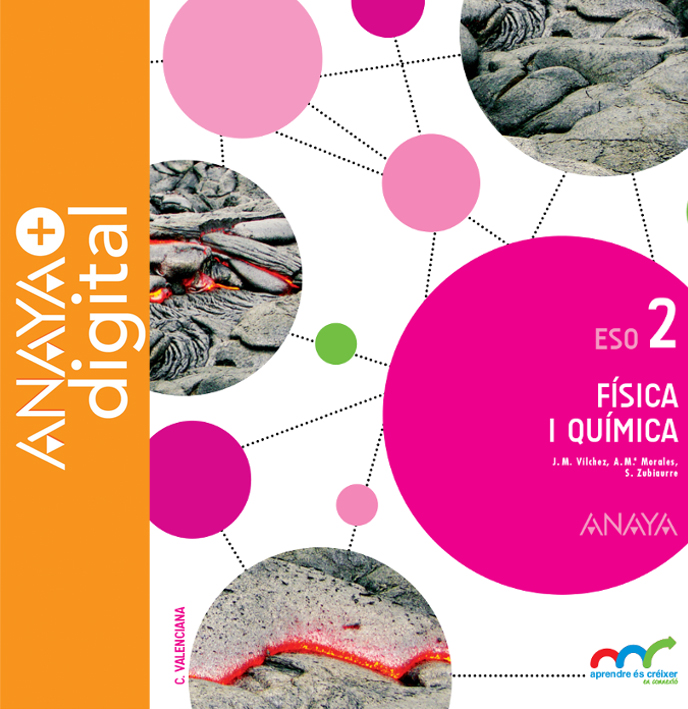 Portada del llibre Física i Química 2. ESO. Anaya + Digital