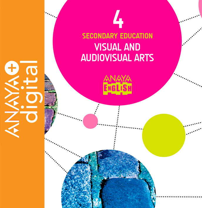 Book cover Visual and Audiovisual Arts 4. Secondary. Anaya + digital