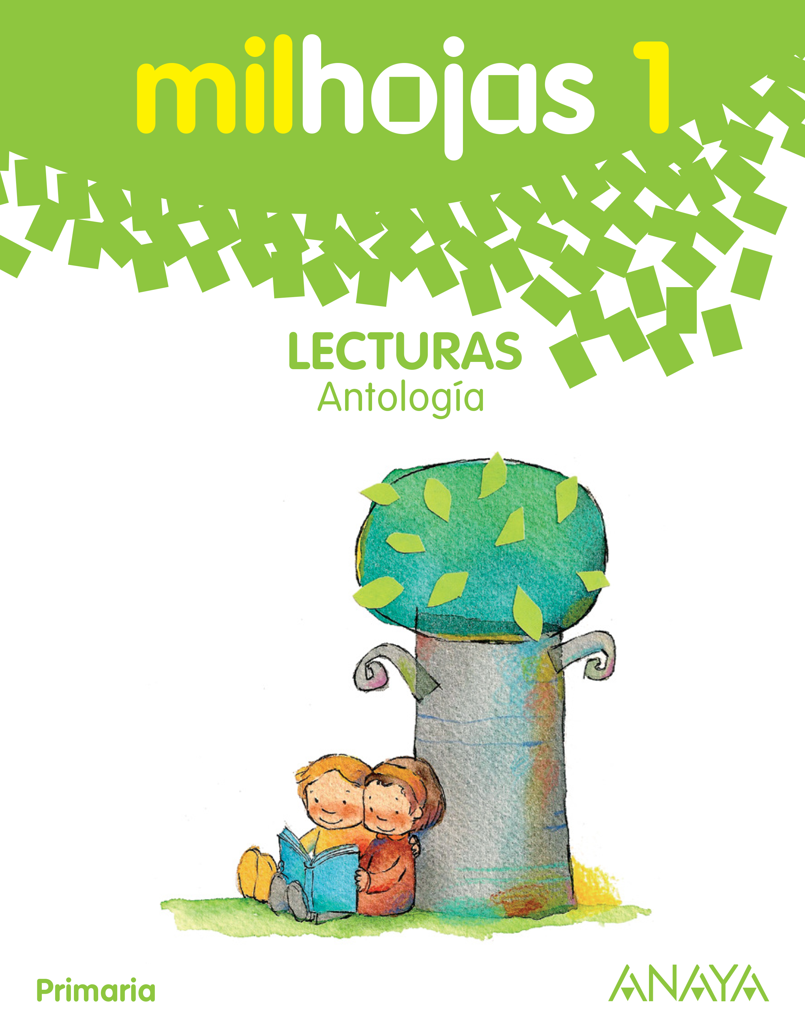 Portada del Libro Lecturas 1. Milhojas. Anaya + Digital