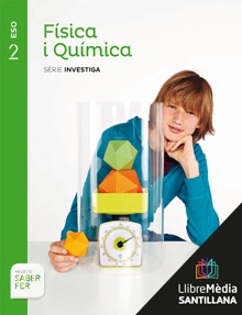 Book cover LM PLAT Alumne  Física i Química Investiga 2 ESO Saber Fer Voramar