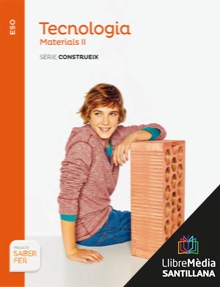 Book cover LM PLAT Alumne Tecnologia Materials II Construeix 1 ESO Saber Fer Voramar