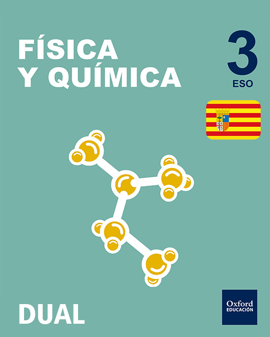 Book cover Física y Química 3.º ESO DUAL Aragón