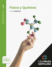 Book cover LM PLAT Alumno Física y Química Investiga 1 BCH Saber Hacer 