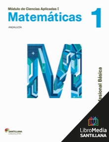 Book cover LM PLAT Alumno Matemáticas 1 FP Saber Hacer Grazalema