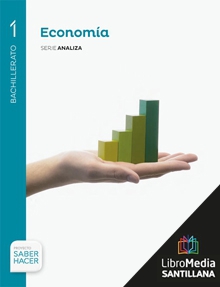 Book cover LM PLAT Alumno Economía Analiza 1 BCH Saber Hacer