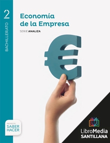 Book cover LM PLAT Alumno Economía de la Empresa Analiza 2 BCH Saber Hacer