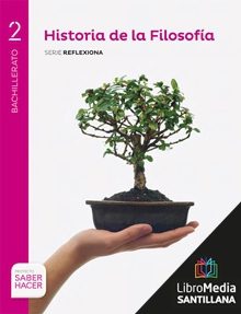 Book cover LM PLAT Alumno Historia de la Filosofía Reflexiona 2 BCH Saber Hacer