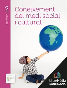 Book cover LM PLAT Alumne Coneixement del medi social i cultural 2 Primària Saber Fer Grup Promotor