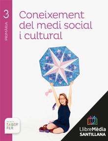 Book cover LM PLAT Alumne Coneixement del medi social i cultural 3 Primària Saber Fer Grup Promotor