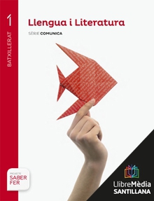 Book cover LM PLAT Alumne Llengua i Literatura Comunica 1 BCH Saber Fer Illes Balears