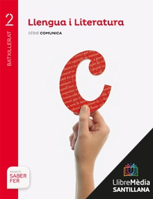 Book cover LM PLAT Alumne Llengua i Literatura Comunica 2 BCH Saber Fer Illes Balears