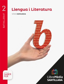 Book cover LM PLAT Alumne Llengua i Literatura Comunica 2 BCH Saber Fer Voramar