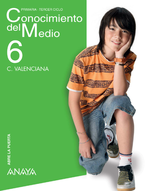 Book cover Conocimiento del Medio 6