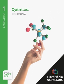 Book cover LM PLAT Alumne Química Investiga 1 BCH Saber Fer Grup Promotor