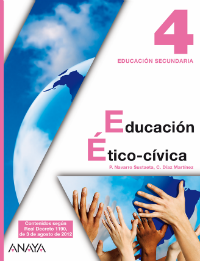Book cover Educación Ético-cívica 4