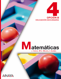 Book cover Matemáticas 4. Opción B