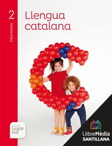 Book cover LM PLAT Alumne Llengua catalana 2 Primària Saber Fer Grup Promotor