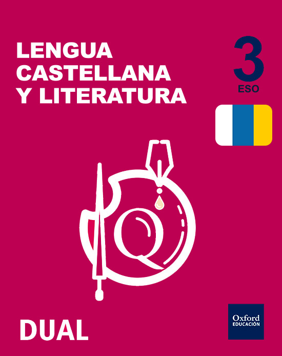 Book cover Lengua castellana y Literatura 3.º Canarias