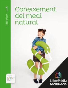 Book cover LM PLAT Alumne Coneixement del medi natural 1 Primària Saber Fer Grup Promotor