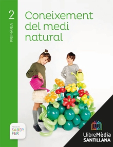 Book cover LM PLAT Alumne Coneixement del medi natural 2 Primària Saber Fer Grup Promotor