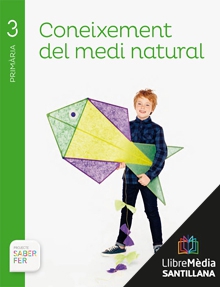 Book cover LM PLAT Alumne Coneixement del medi natural 3 Primària Saber Fer Grup Promotor