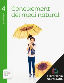 Book cover LM PLAT Alumne Coneixement del medi natural 4 Primària Saber Fer Grup Promotor