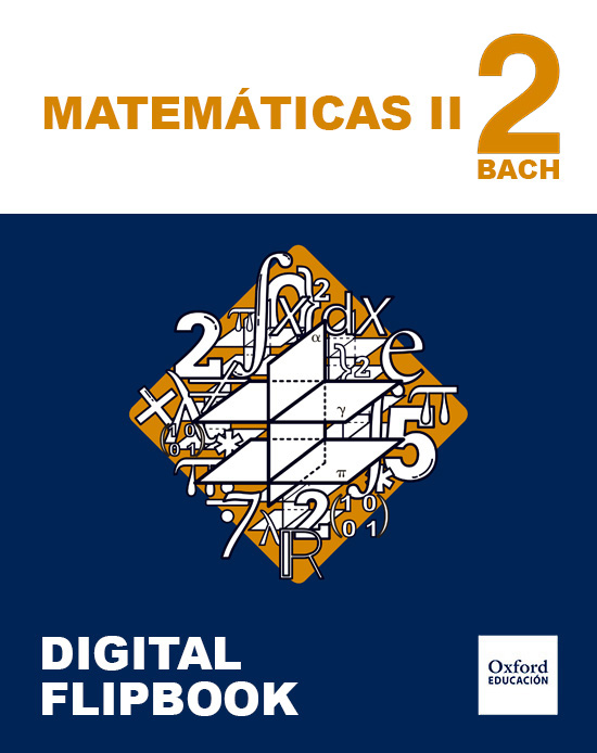 Book cover Matemáticas II 2.º Bachillerato DIGITAL FLIPBOOK